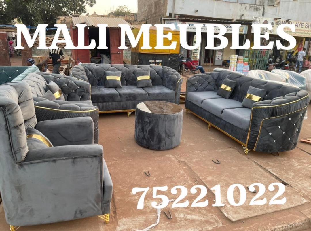 Fauteuil turc moderne 8places avec table basse